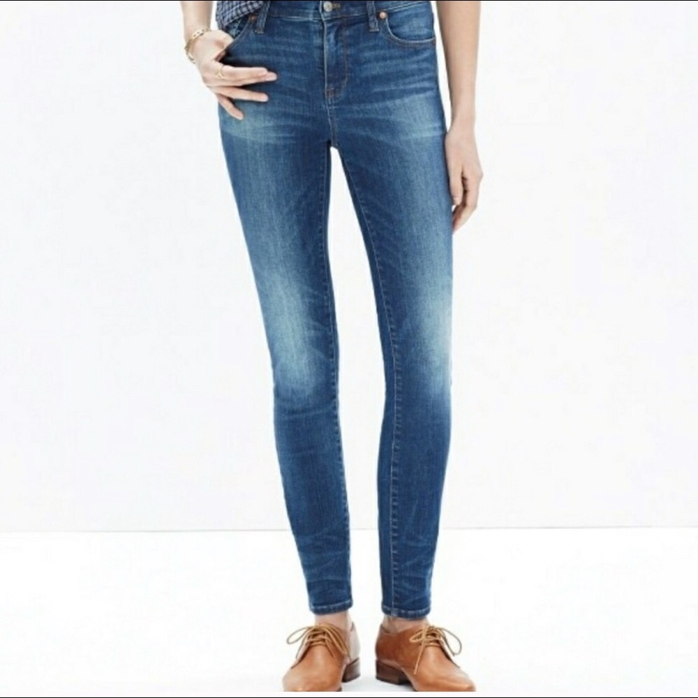Madewell Jeans -9” HR skinny (petite)